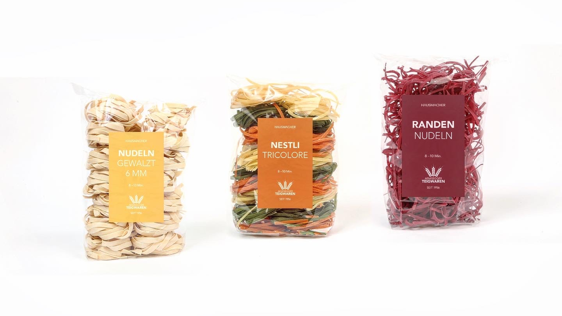 Aemisegger Teigwaren Etiketten