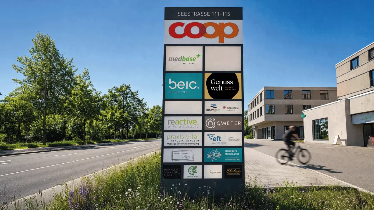 Genusswelt Leuchtreklame